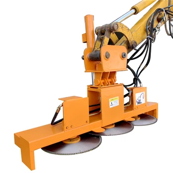 Promotion!! Excavator Log Saw Forest Machinery Product Hydraulic Log Saw