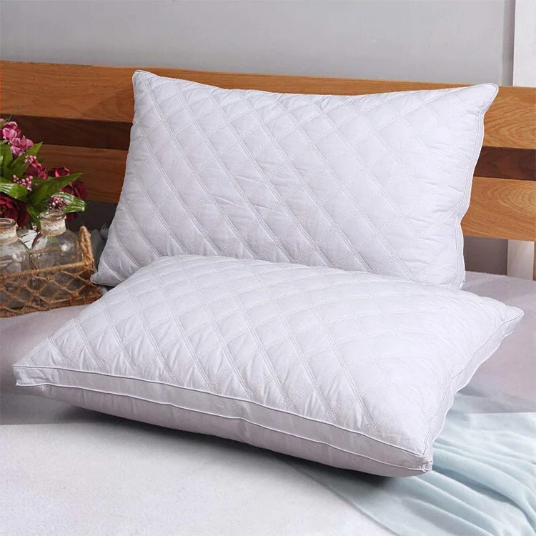High quality solid memory foam pillow white polyester best neck pillow