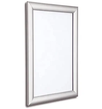 25mm profile wall mounted aluminum snap frame, Snap Clip Poster Frame Anodised,snap poster frame 60x90