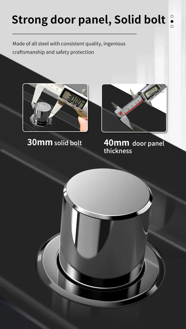 Burglar Fireproof Safe Box China Hight Quality Customized Electronic Digital Lock Safe Cabinet factory