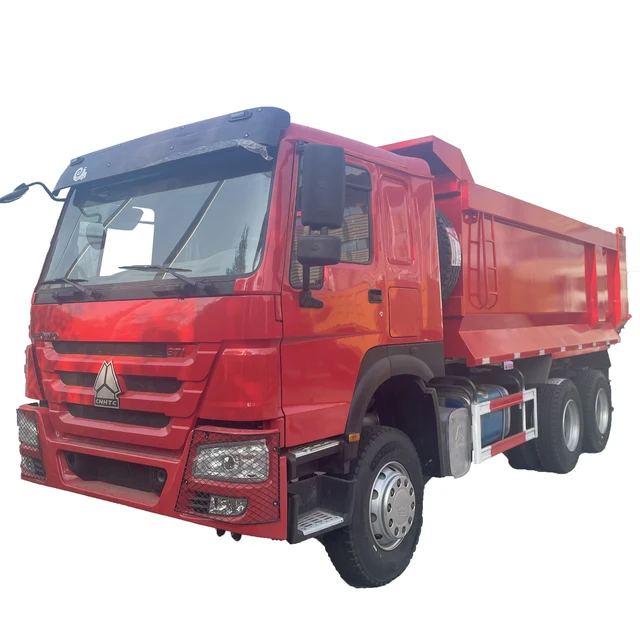Sinotruk Howo used 371 horsepower 6X4 diesel heavy duty urban construction muck transport dump truck