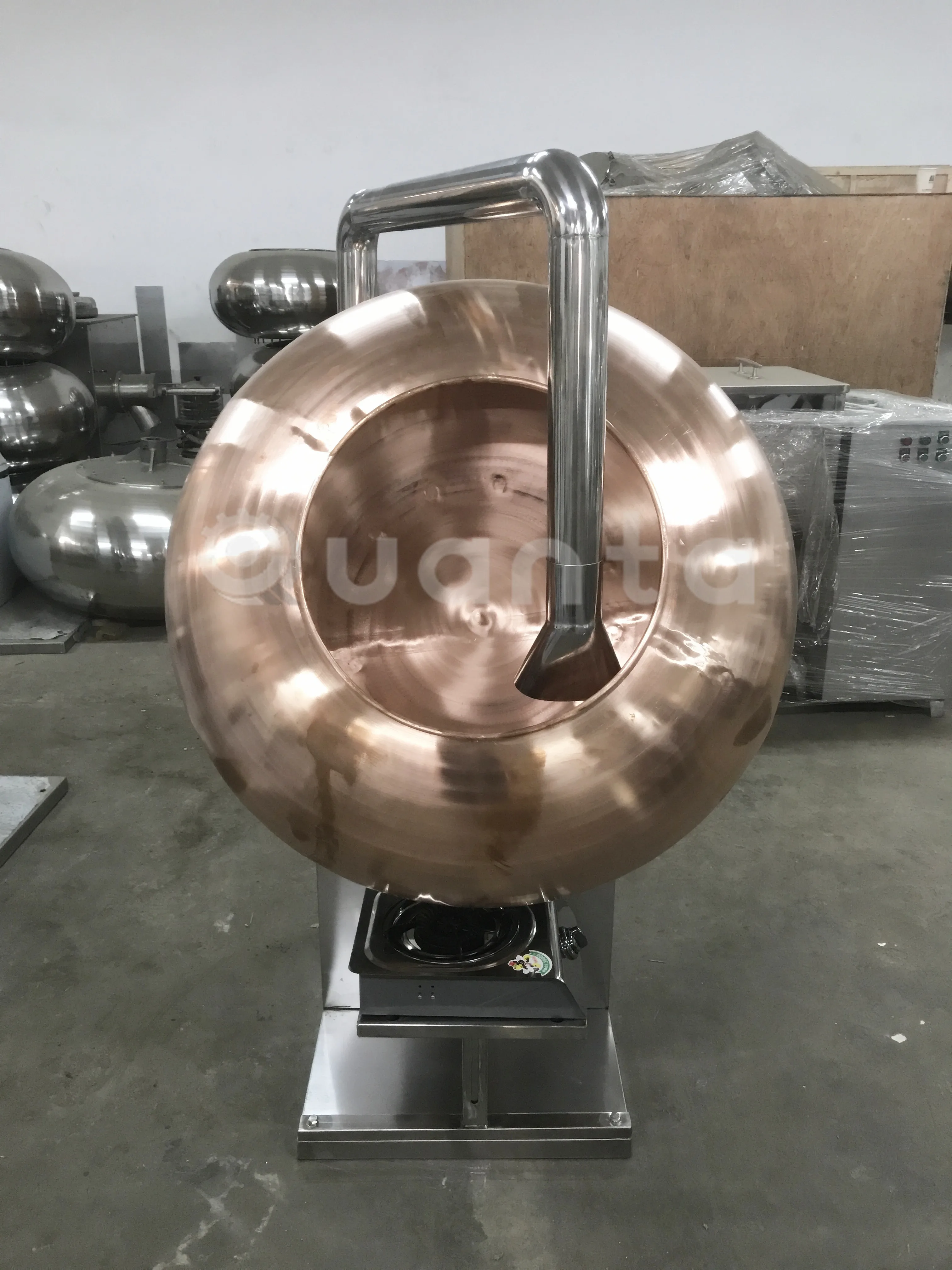 BY600 Chocolate Thick Layer Sugar Coating Machine for Peanut