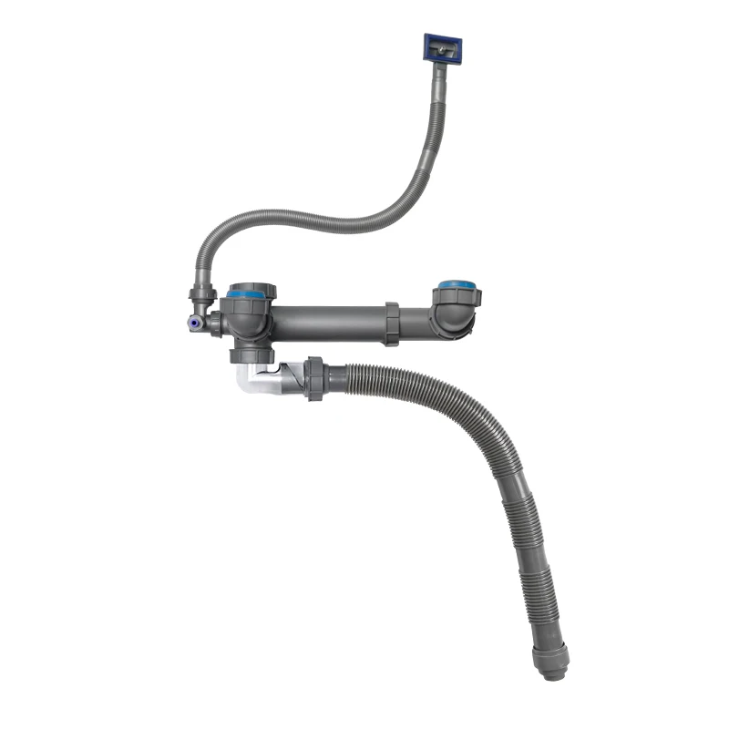 Flexible Space Save Insect and Odor Proof Kitchen Sink Drainer Pipe Drainage Corrugated Pipe