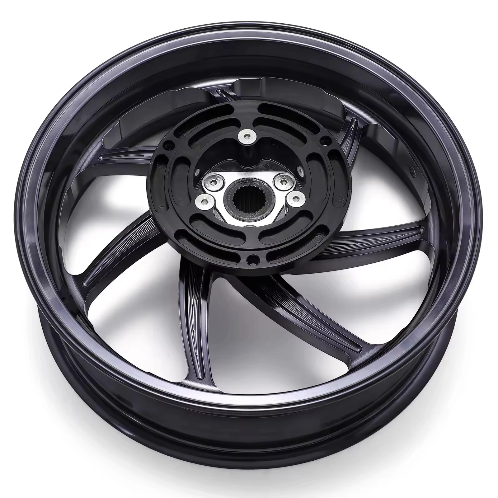 High Quality Motorcycle Casting Wheel CNC Scooter Modified Alloy Sport Rim for Xmax300 Nmax155 Yamaha