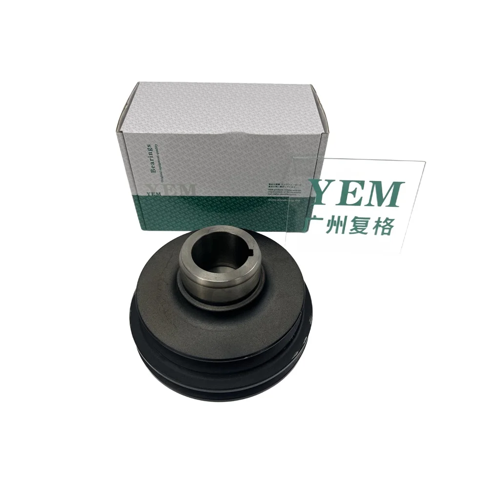 Compatible for Yanmar Engine 2TNV70 3T72 3T72HL 3T75 Crankshaft Pulley Replaces Industrial Engine Parts