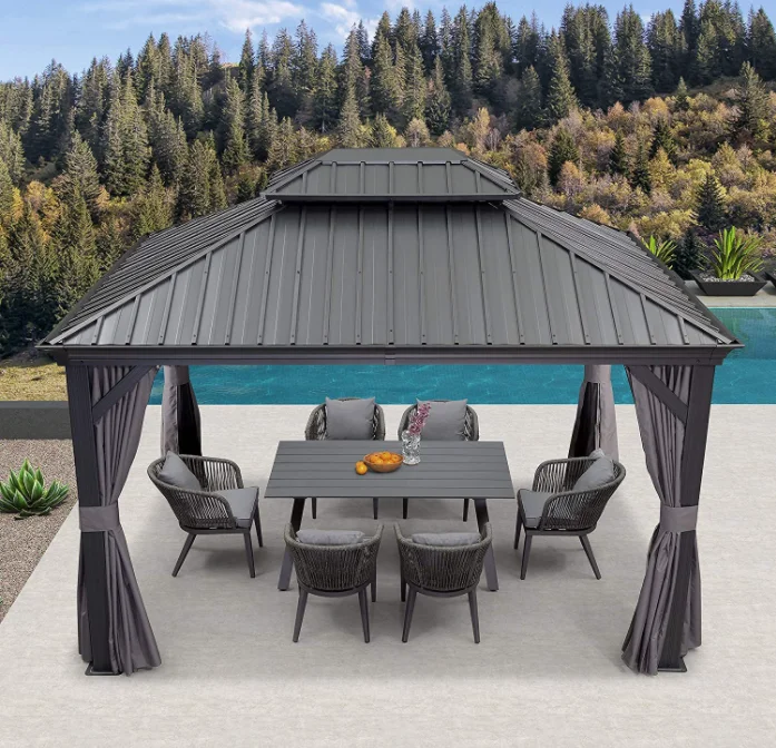 Buy Hardtop Gazebo,Pergola Metal,Gazebo 