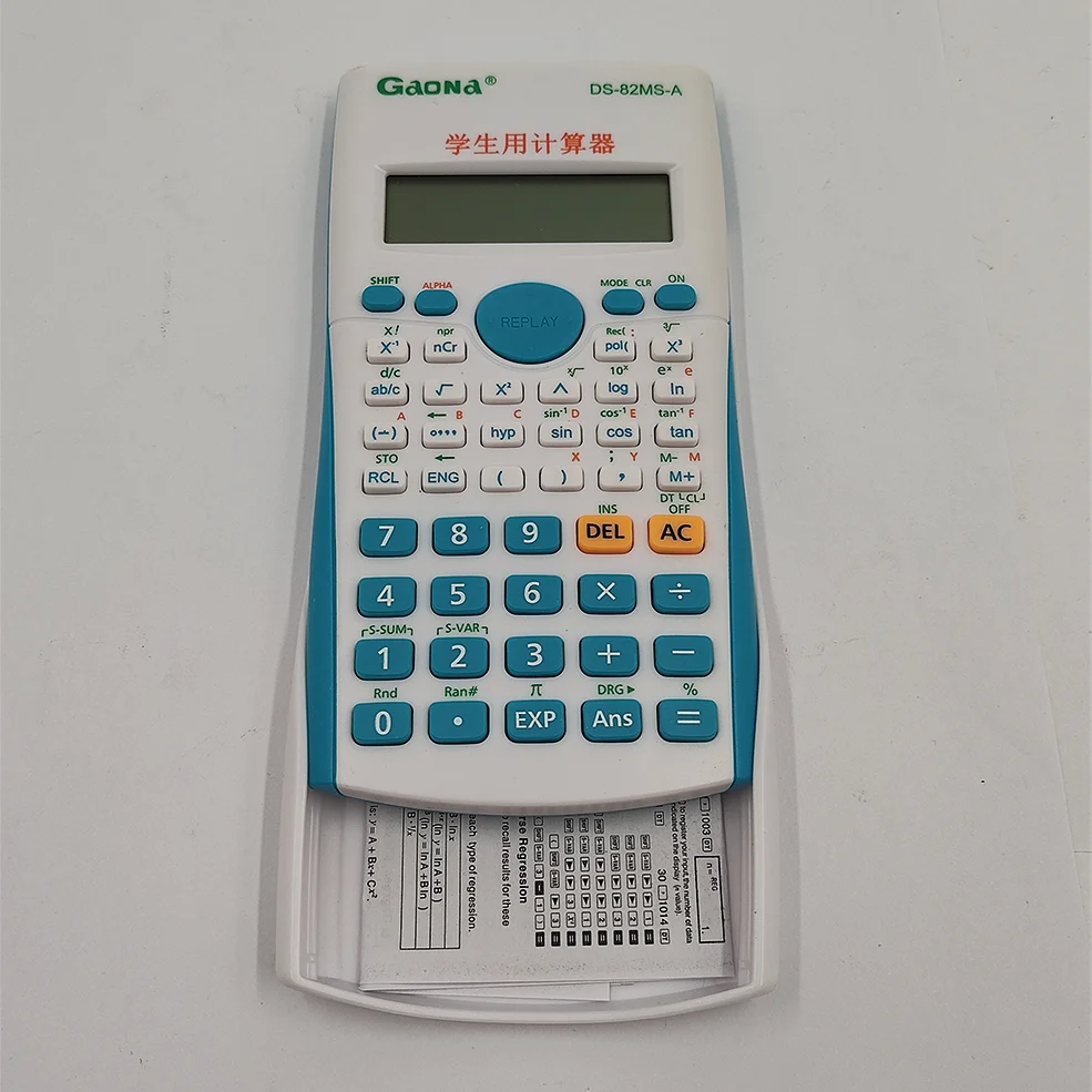 Cheap student Desktop Calculator 12-Digit Dual Power (Solar and Battery)