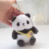 Yellow shoulder bag panda