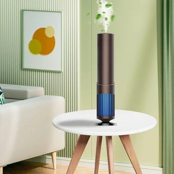 Eco-Friendly Metal Aroma Diffusers Golden Supplier Oil Leak Proof Speaker Aroma Diffuser Machine for Home