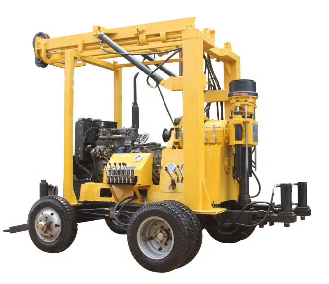 
 China Factory Price XYX3 Trailer Mounted Exploration Pneumatic Rock Core Drilling Rig