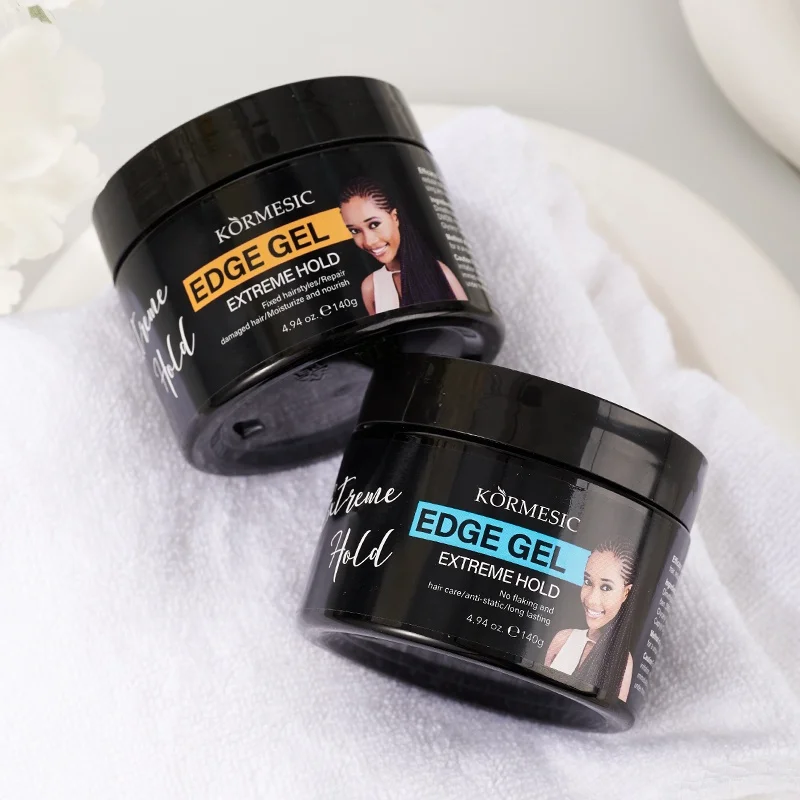 KORMESIC OEM/ODM Wholesale Private Label No Flaking Extra Strong Hold Natural Organic Edge Control