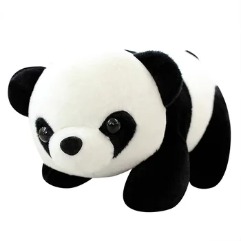 Custom Production cute soft stuffed 25cm plushie toy customization Chinese Panda plush toys