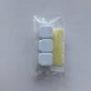 Three white ones [in an OPP bag]