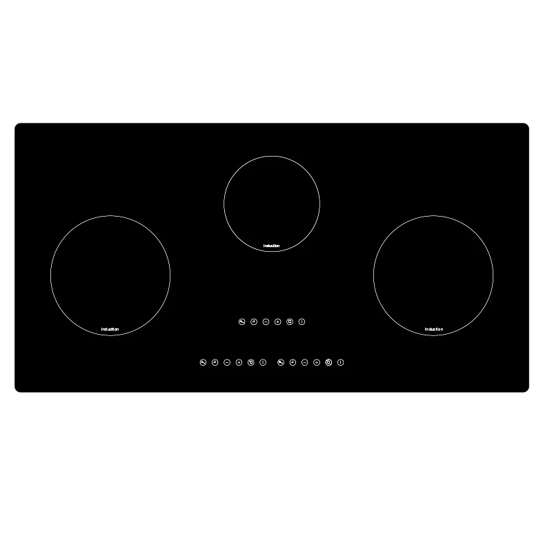 Home Cooker Three Built in Horizontal Induction Stove Kitchen Induction Cooktop