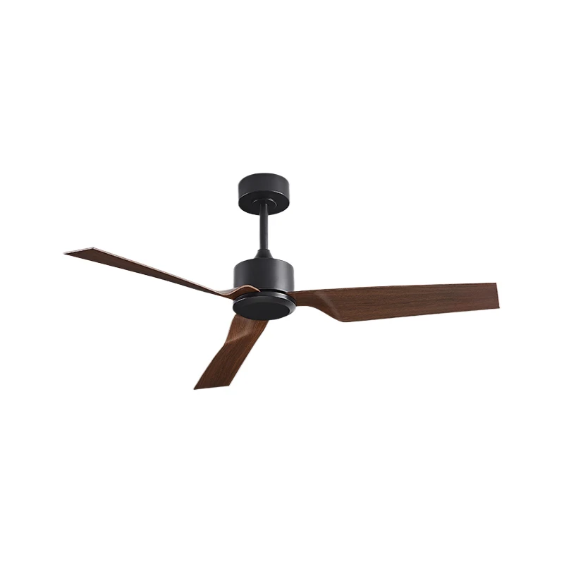 Pakikipag-benta ng Ceiling Fan na Walang Ilaw, ABS Blade, Remote Control, Walang Ilaw, Para sa Living at Dining Room, Outdoor BLDC Reversible Motor