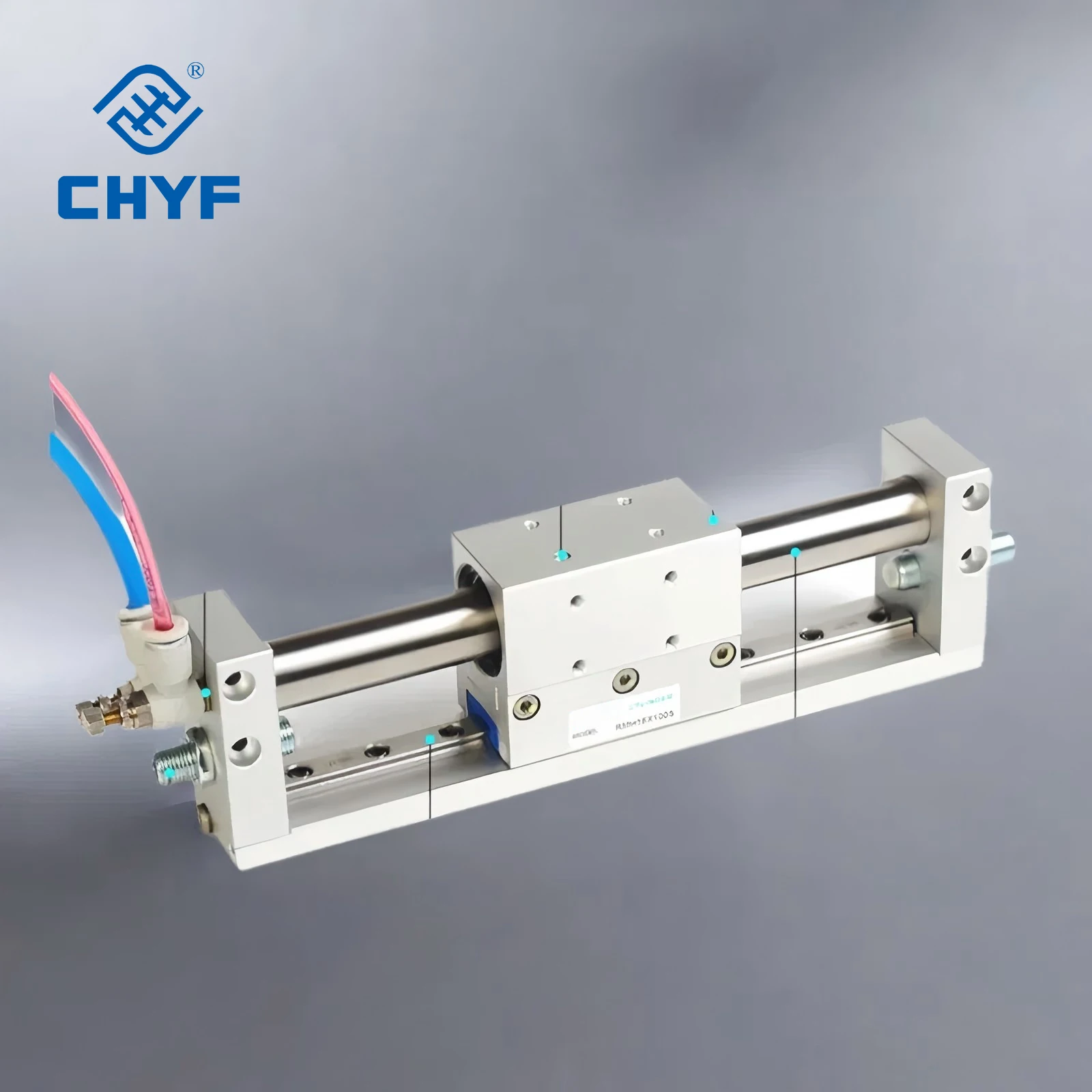 product airtac rmh series pneumatic double acting rodless magnetic cylinders rmh10x100s rmh10x150s rmh10x200s rmh10x250s-6