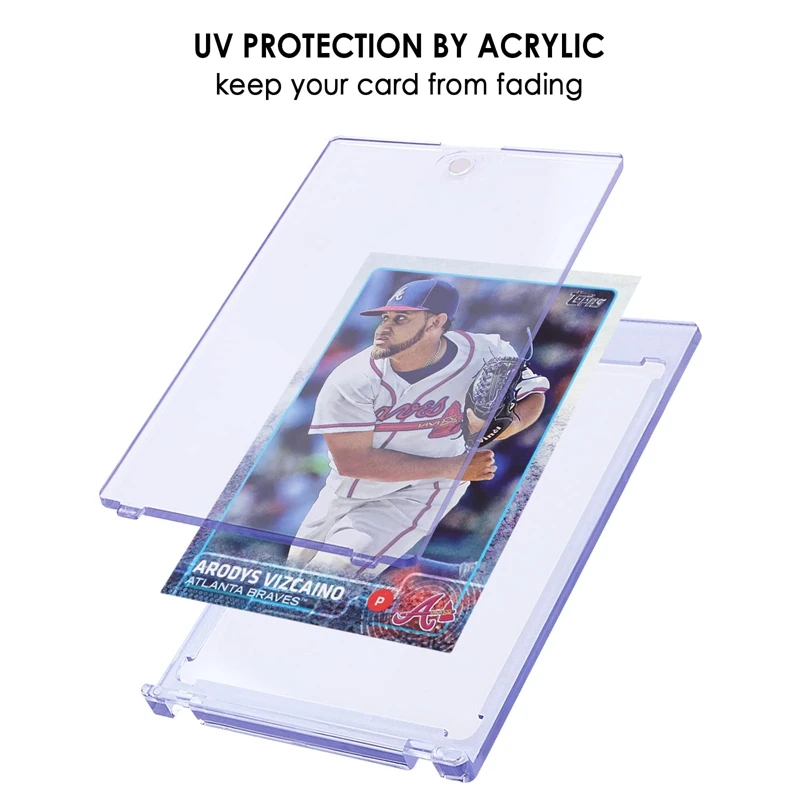 High Quality Uv Protection 35 Pt Baseball Card Holder Top