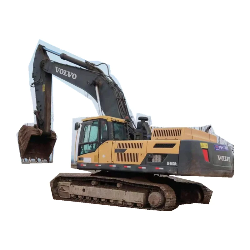 Used Excavator 480 sell Second-hand original hydraulic excavator Volvo EC480L at a low price for free crushing hammer