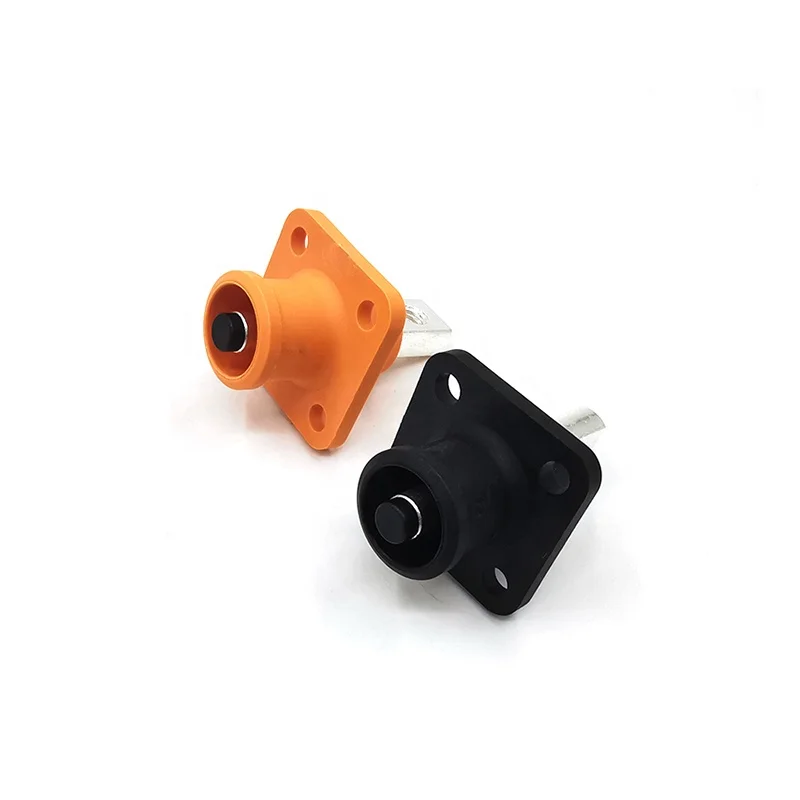 Electric Connector Crimp Set Terminals Battery Connector HV Overmolded Surlok Battery Connector 120A 200A 6MM 8MM Plug AMP