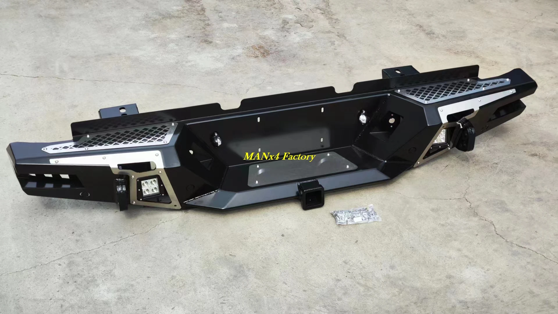 Ford Ranger P703 Rear Bumper Manx4 off-Road Steel Rear Bumper for Ford Ranger T9 2022+