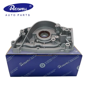 New Genuine OEM 1211A021 MD363751 Auto Engine Aluminum Timing Cover Oil Pump W/Gasket for for MITSUBISHI PAJERO SPORT L200 6G72