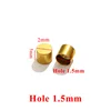 Oro - 1.5mm interior [aproximadamente 0.07g cada uno]