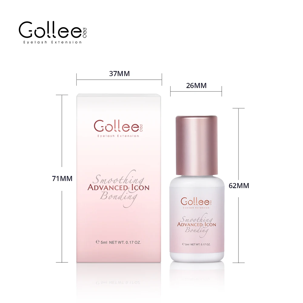Super Strong Pink Glue Wholesale Waterproof 1 Sec Fast Dry Cluster Eyelash Glue Black Lash Extension Glue Adhesive Bonder
