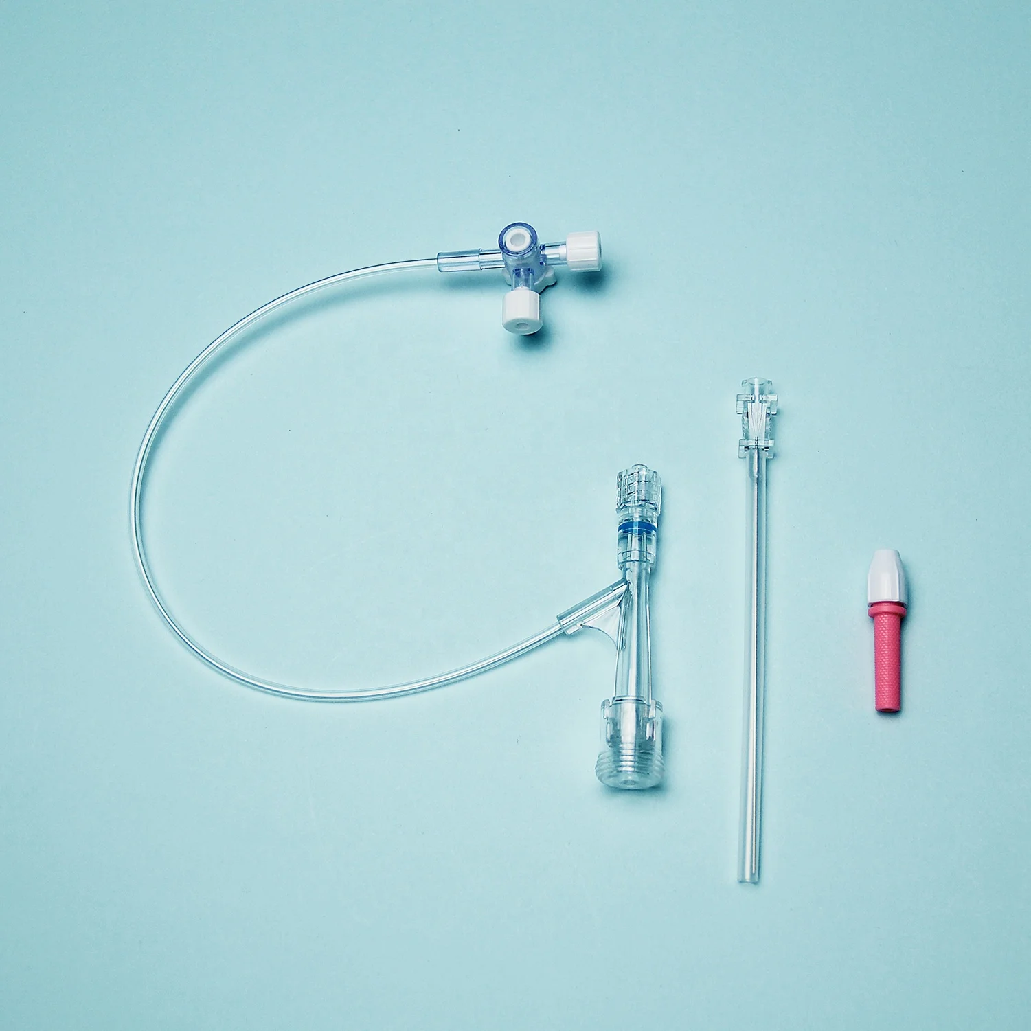 Tianck Consumable Medical Device Cardiac Angiography SC Balloon Catheter Pressure Gage Manometer Inflation Device