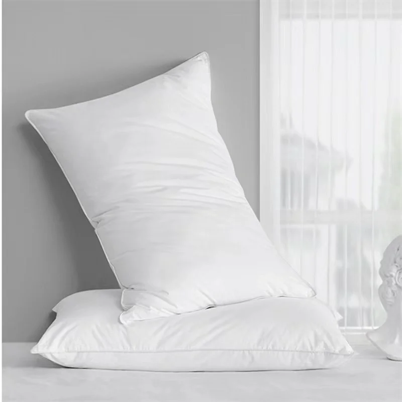 Goose Duck Feather Down Filled Bed Sleeping Pillow Insert 100 Ultimate