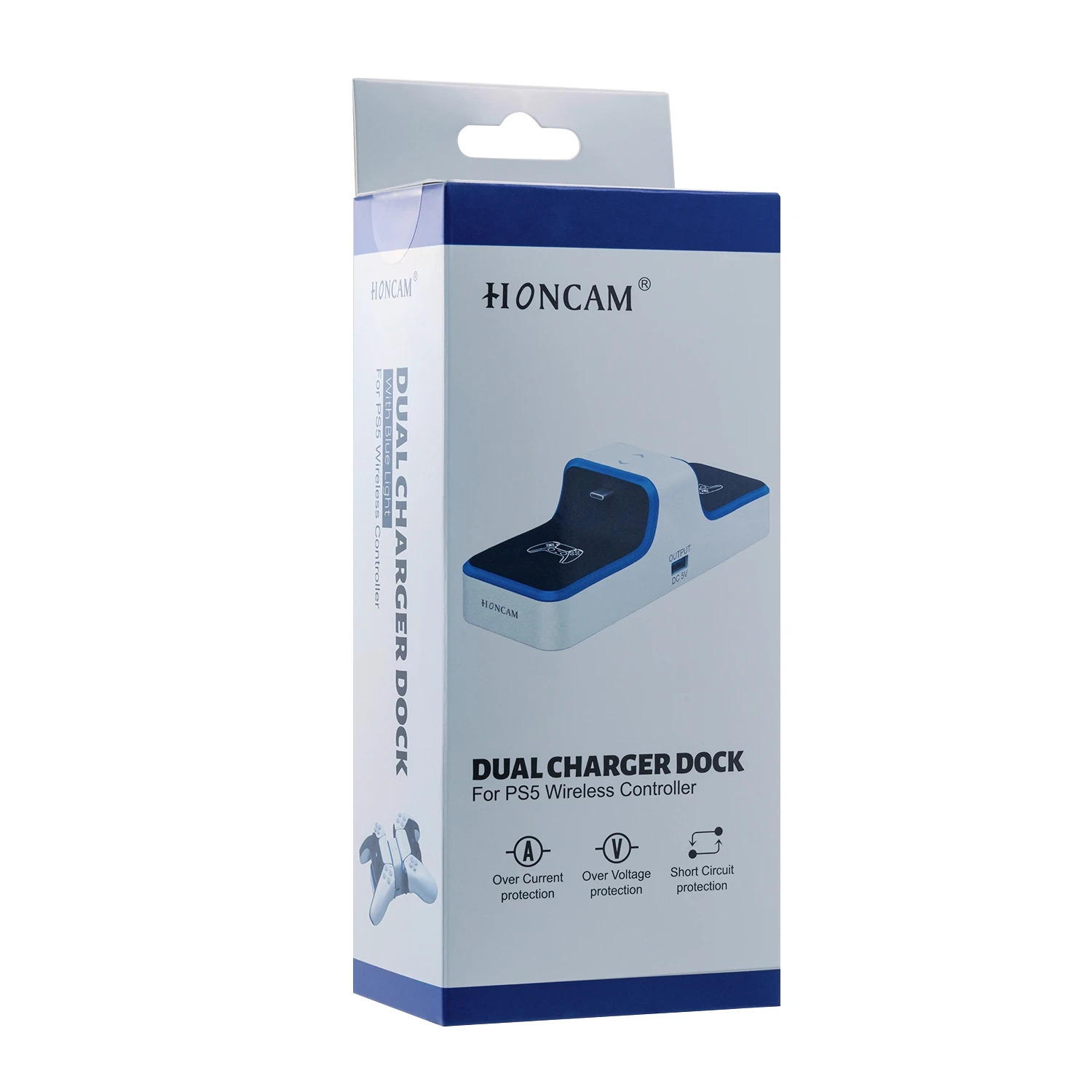 for PS5 Controller LED Fast Charging Dock Dual Charging Stand for PS5