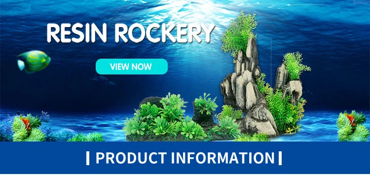 Decoration Rockery Ornaments Fish Tank Decorations Ornament Aquarium Resin 