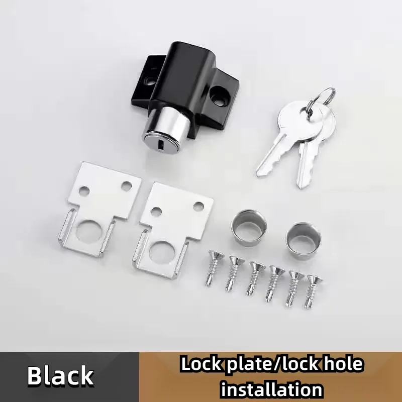 T-shaped Window Jammer Sash Lock Handle Latch Child protection Lock