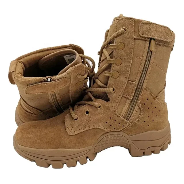 3015 Waterproof Hiking Work Boots Men's Tactical Boots High Top Light Breathable Desert Boots