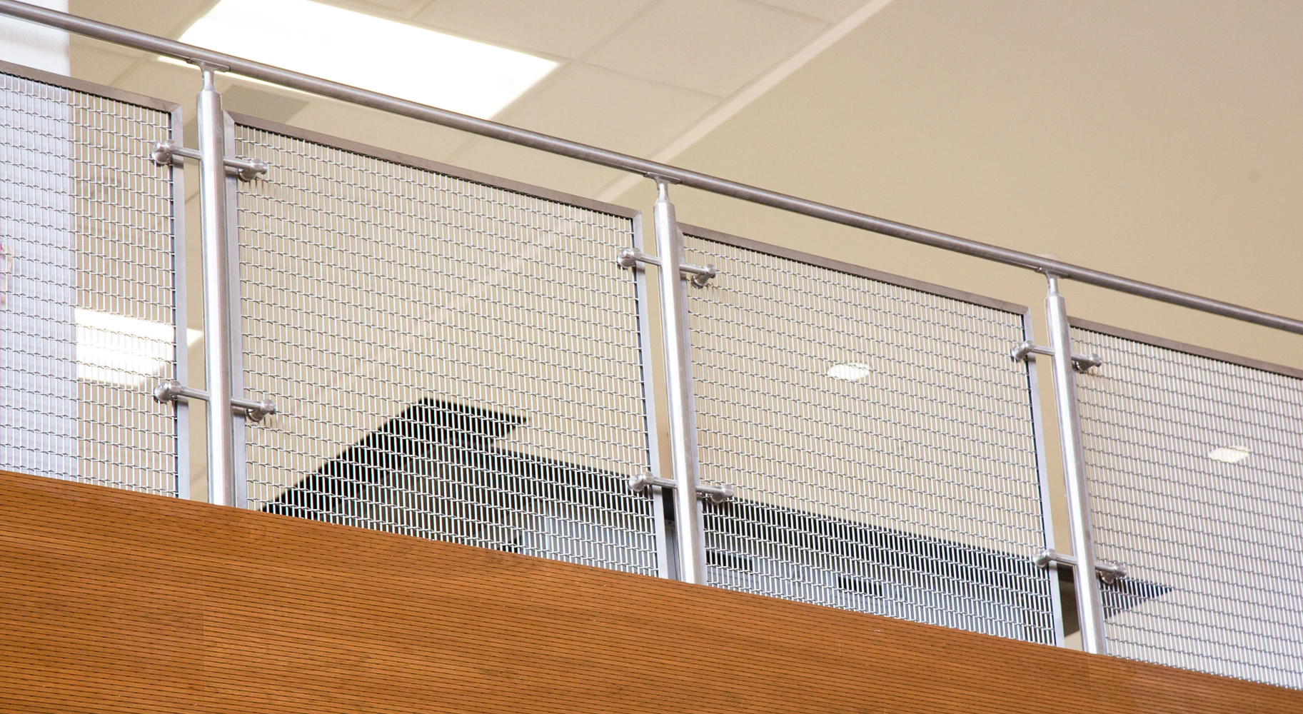 Perforated Metal Infill Panels Balcony Railing Systems With Stainless