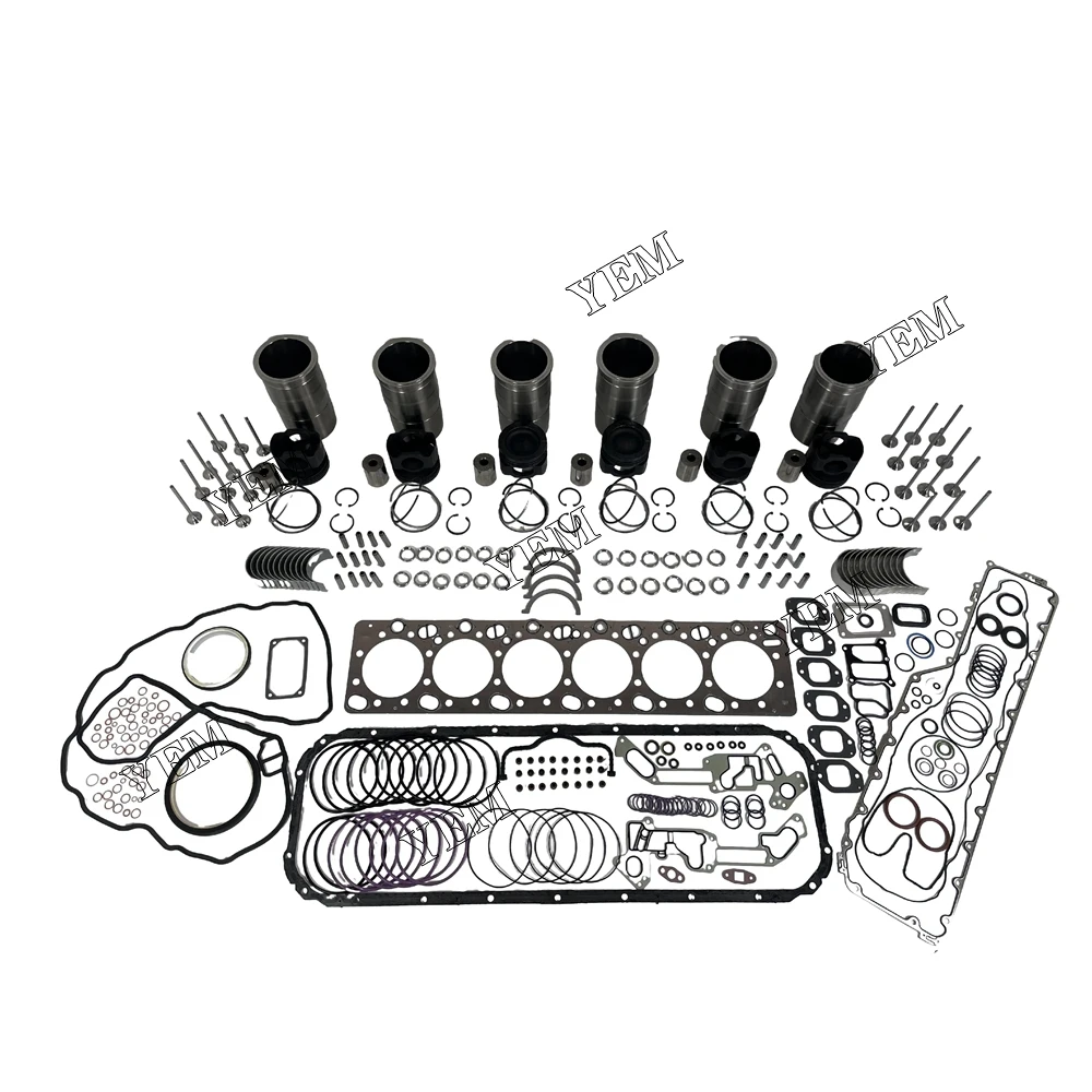 D13 Overhaul Kit With Piston Rings Liner Bearing Valves Full Gasket Kit for Volvo