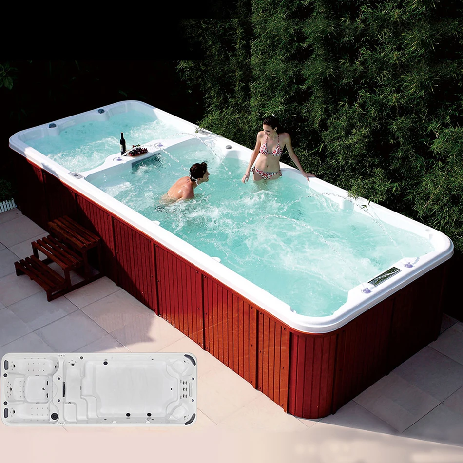 HS-S06 Above Ground Swimming Pool/ Largest Swim Spa/ Swimming Spa Cheap