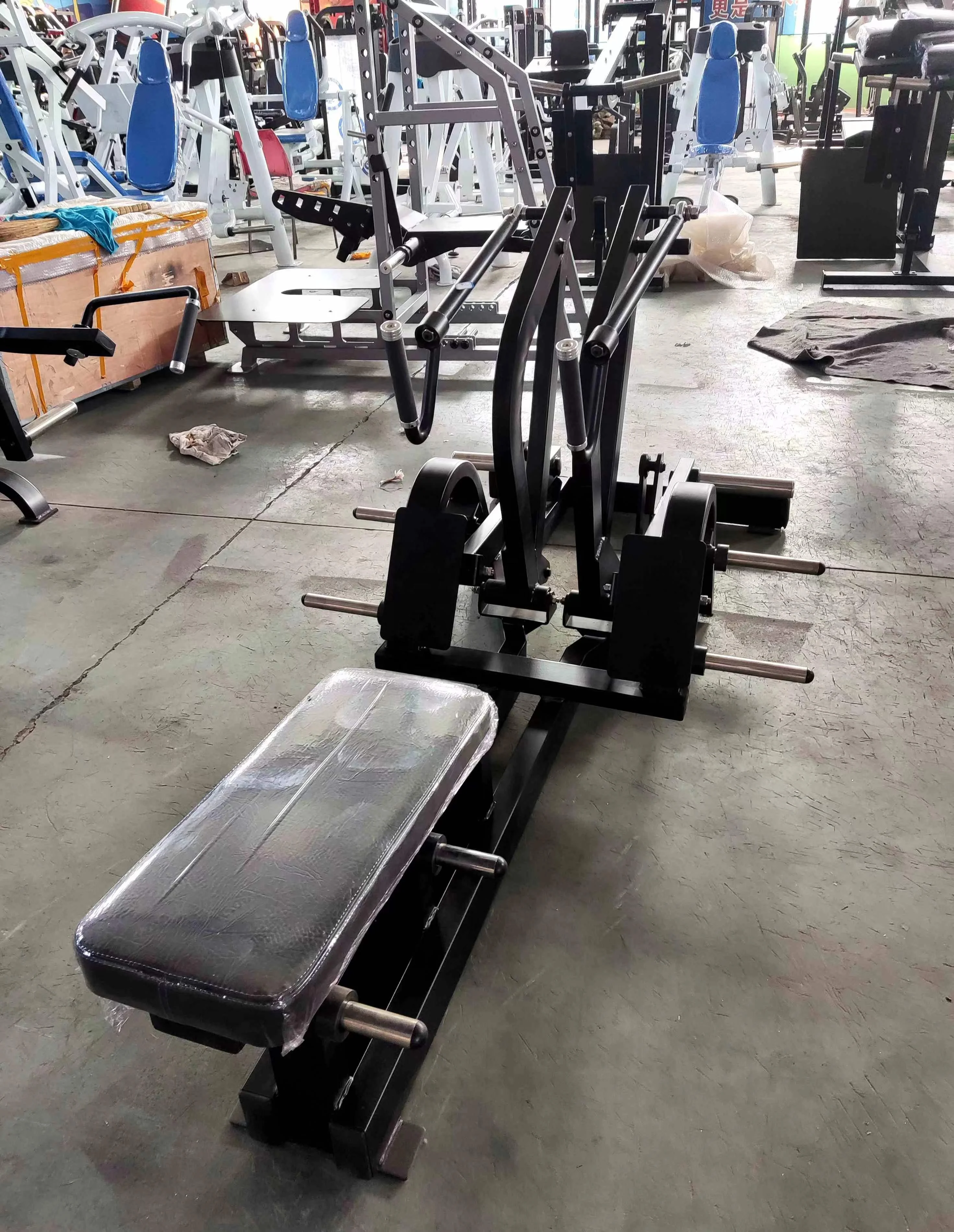 Nautilus Compound Row Machine - Gym Fitness Strength Equipment