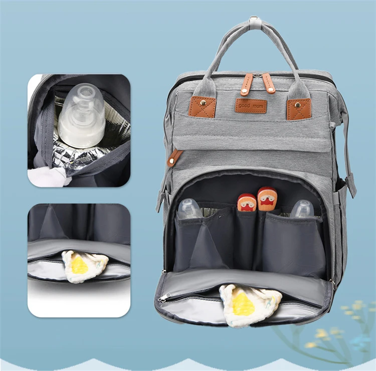 Custom Backpack Logo Diaper Bags Mommy Diaper Bag Diaper Travel Baby