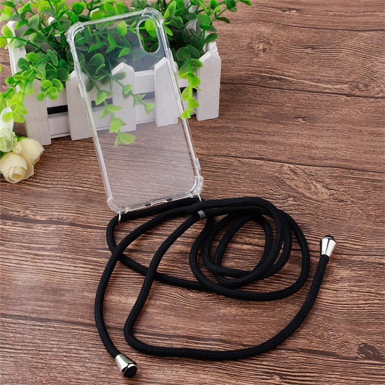 For Iphone 13 12 Case Mobile Phone Case Strap Cord Chain Lanyard Necklace Carry Cover Case for Iphone12 11 13 Pro Max Cover