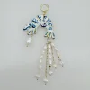 orecchini blu scuro