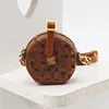 Semi-round bag light brown