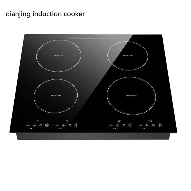 Europe Slide Builtin Induction Cooktop Touch Screen Induction Cooker 4