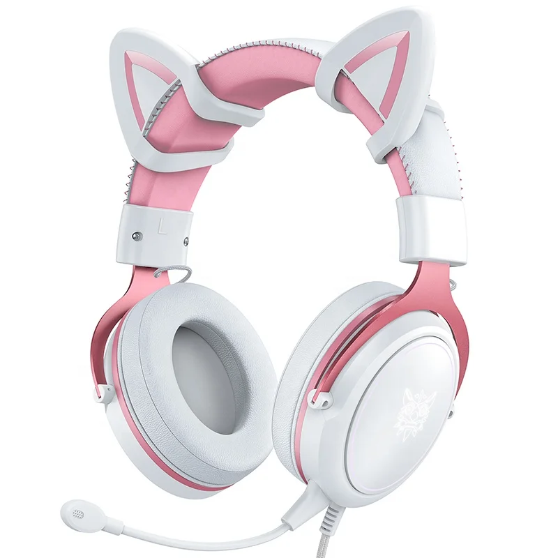 ONIKUMA-auriculares X10 para Gaming, cascos con cable y orejas De