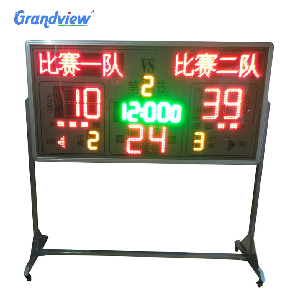 Electronic Cricket Scoreboard Led Score Board Digital Scoreboard for Basketball