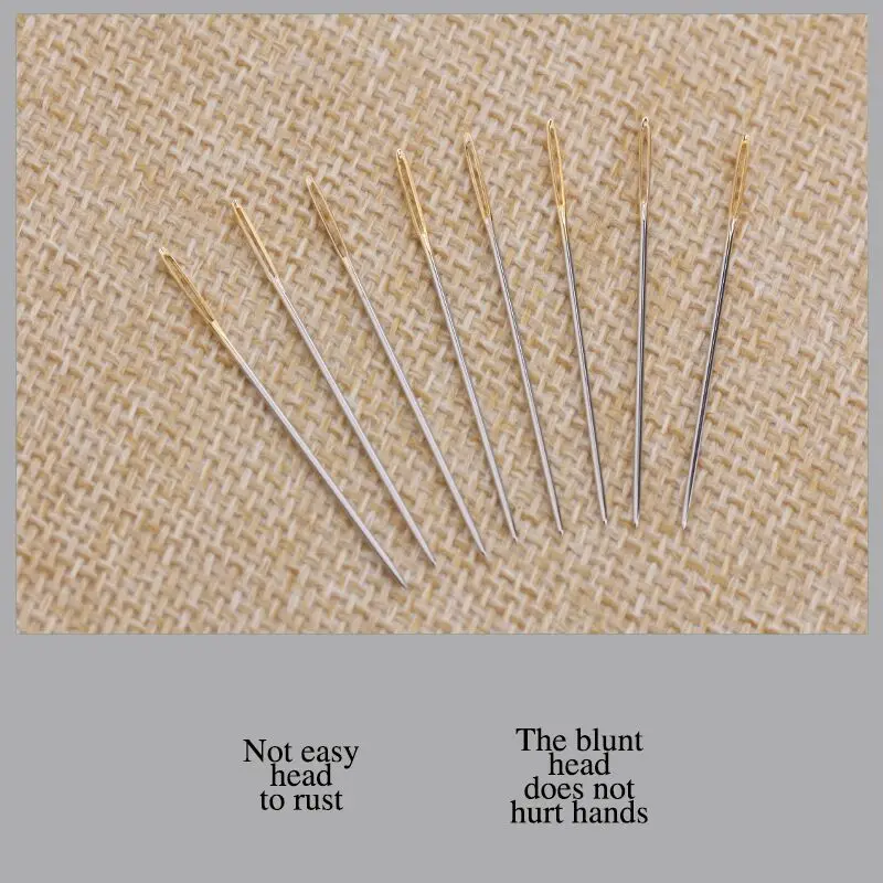 Набор для вышивания NKF с изображением синих растений вышивки лентой крестиком