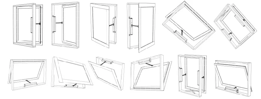 Smart Home Use Remote Control Electric Window Opener with APP Control