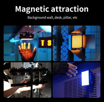 Hot Sale Zhiyun 5 Times Fill Light M20c Combination Rgb Video Light 2500k~10000k Powerful Camera Handheld Portable Video Light detail image