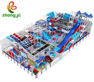 Low Cost Kids Indoor Playground with Gorgeous Trampoline Park Encouraging Better Growth