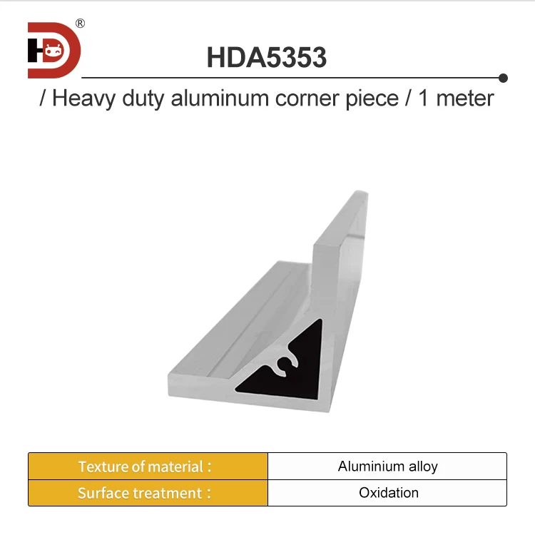Industrial Aluminum 5353 Profile Accessories 8080 Reinforced Heavy-duty Profile Frame Connectors Fixed 90 Degree Bracket manufacture