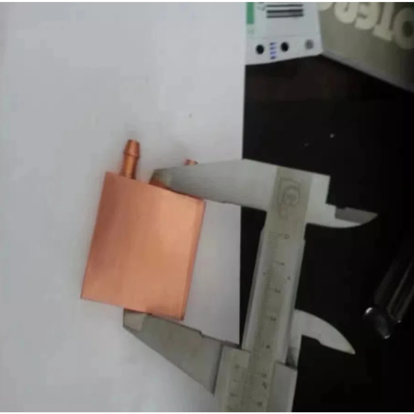 50x50mm Pure Copper Water Block, Precision Cold Plate for Small Area ...